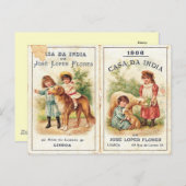 Casa Da India Briefkaart (Voorkant / Achterkant)