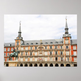 Casa de la Panaderia, Plaza Mayor, Madrid Poster