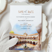 Casa de Pilatos Sevilla Spanje Save the Date Kaart
