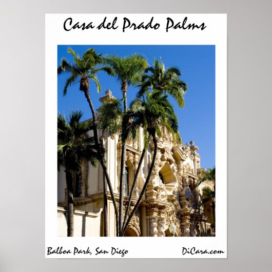 Casa del Prado Palms Poster (Voorkant)