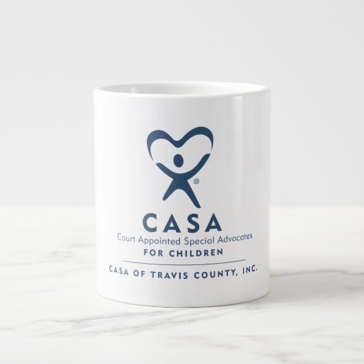 CASA du comté de Travis Coffee Mug (Devant)