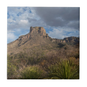 Casa Grande Peak, Chisos Basin, Big Bend Tegeltje
