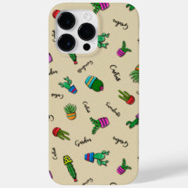 Casa Linha Cactus Case-Mate iPhone 14 Pro Max Hoesje