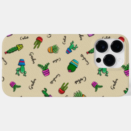 Casa Linha Cactus Case-Mate iPhone Case (Achterkant (horizontaal))