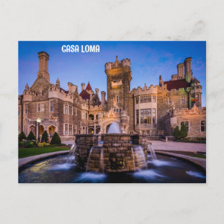 CASA LOMA, TORONTO, CANADA BRIEFKAART