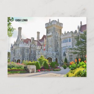 CASA LOMA, TORONTO, CANADA BRIEFKAART