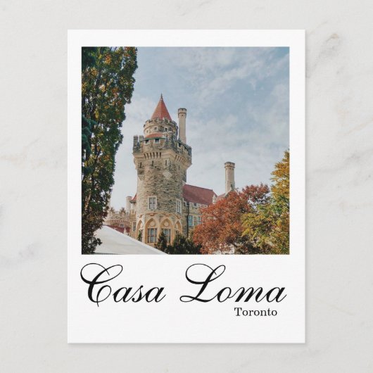 Casa Loma Toronto Canada Carte postale Voyage (Devant)