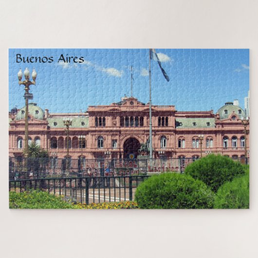 casa rosada legpuzzel (Horizontaal)