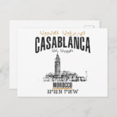 Casablanca Briefkaart (Voorkant / Achterkant)