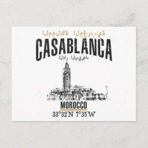 Casablanca Briefkaart