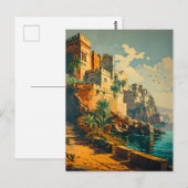 Casablanca Coast: Elegance Briefkaart (Voorkant / Achterkant)