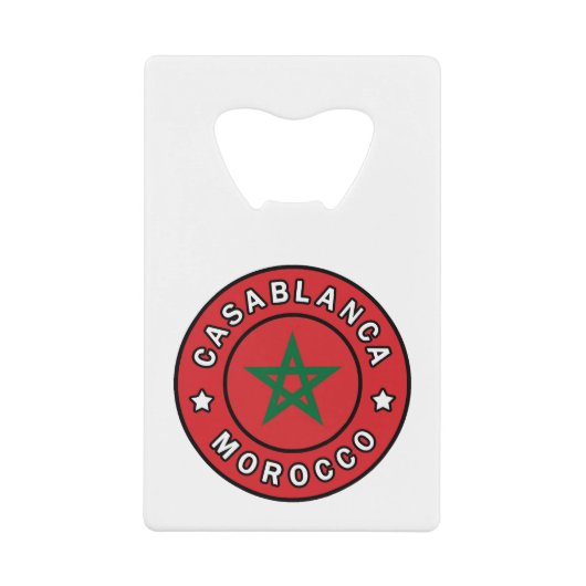 Casablanca Maroc (Devant)