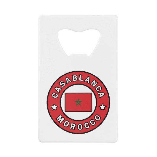 Casablanca Maroc (Devant)
