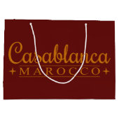 Casablanca Marocco grote cadeautas (Achterkant)