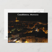 Casablanca, Marokko Briefkaart (Voorkant / Achterkant)