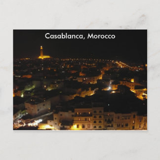 Casablanca, Marokko Briefkaart