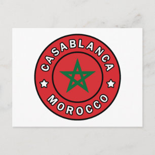 Casablanca Marokko Briefkaart