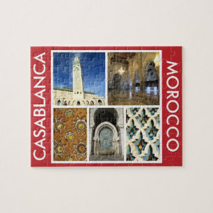 casablanca marokko legpuzzel