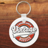 Casablanca Marokko  logo Sleutelhanger (Voorkant)