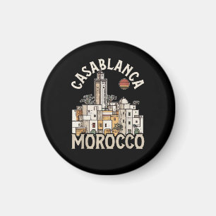 Casablanca Marokko Magneet