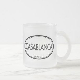 Casablanca, Marokko Matglas Koffiemok