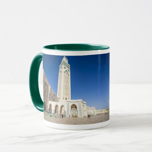 Casablanca Marokko Panorama-Mok Mok (Voorkant links)