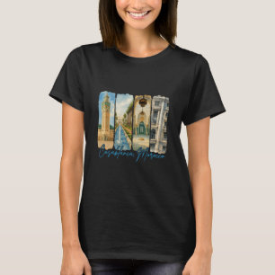 Casablanca Marokko Reizen Trip Borstelstreek Aande T-shirt