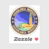 Casablanca Marokko Sticker (Vel)