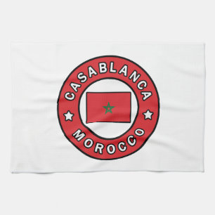 Casablanca Marokko Theedoek