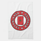 Casablanca Marokko Theedoek (Verticaal)