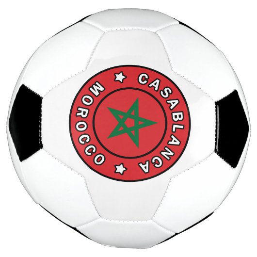 Casablanca Marokko Voetbal (Gedraaid)