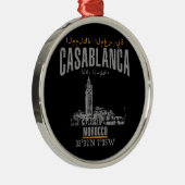 Casablanca Metalen Ornament (Rechts)