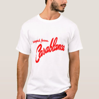Casablanca Movie Escaped from Casablanca T-shirt