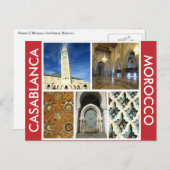 casablanca scènes briefkaart (Voorkant / Achterkant)