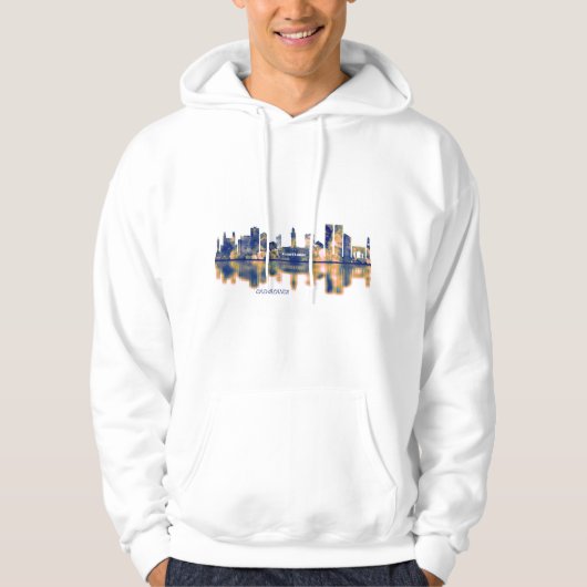 Casablanca Skyline Hoodie (Voorkant)