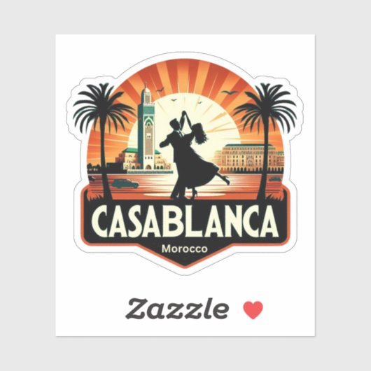 Casablanca Sticker (Vel)