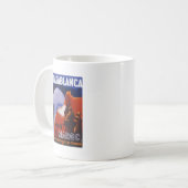 Casablanca Vintage Travel Koffiemok (Voorkant links)