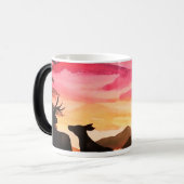 Casagrande Créations Cerfs lever de soleil / mug c (Devant gauche)
