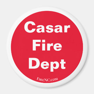 Casar NC Fire Dept Fridge Magnet Magneet