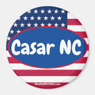 Casar NC Patriottische magneet