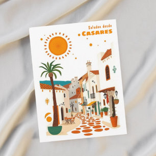 Casares vacances espagne Málaga Carte postale