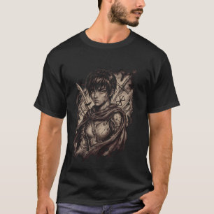 Casca Berserk Band van het Falcon Zwaardvrouw Icon T-shirt