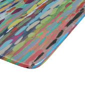 Cascade 2 6 x 7 Déco Planche à découper en verre (Coin)