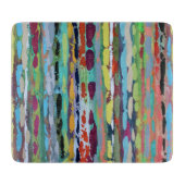 Cascade 2 6 x 7 Déco Planche à découper en verre (Devant)