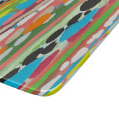 Cascade 4 6 x 7 Déco Planche à découper en verre (Coin)