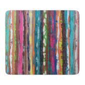 Cascade 6 x 7 Déco Planche à découper en verre (Devant)