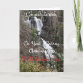 Cascade, Anniversaire Mariage, Carte Saint Valenti (Devant)