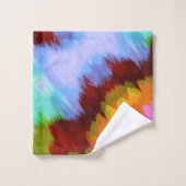 Cascade aquarelle, nature 2 (Gant de toilette)