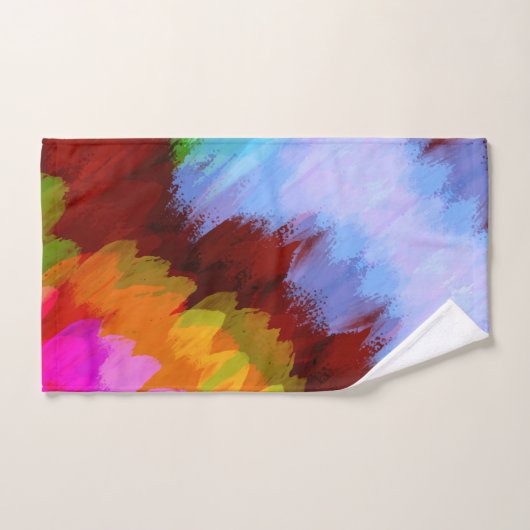 Cascade aquarelle, nature 2 (Serviette à main)