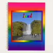 Cascade arc-en-ciel islandaise (Devant)